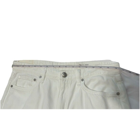 Rag & Bone Women's Featherweight Logan Mid-Rise Wide-Leg Jeans, Size 29 - Picture 9 of 14